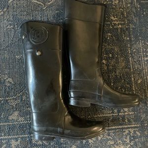Black Hunter Boots Size 7